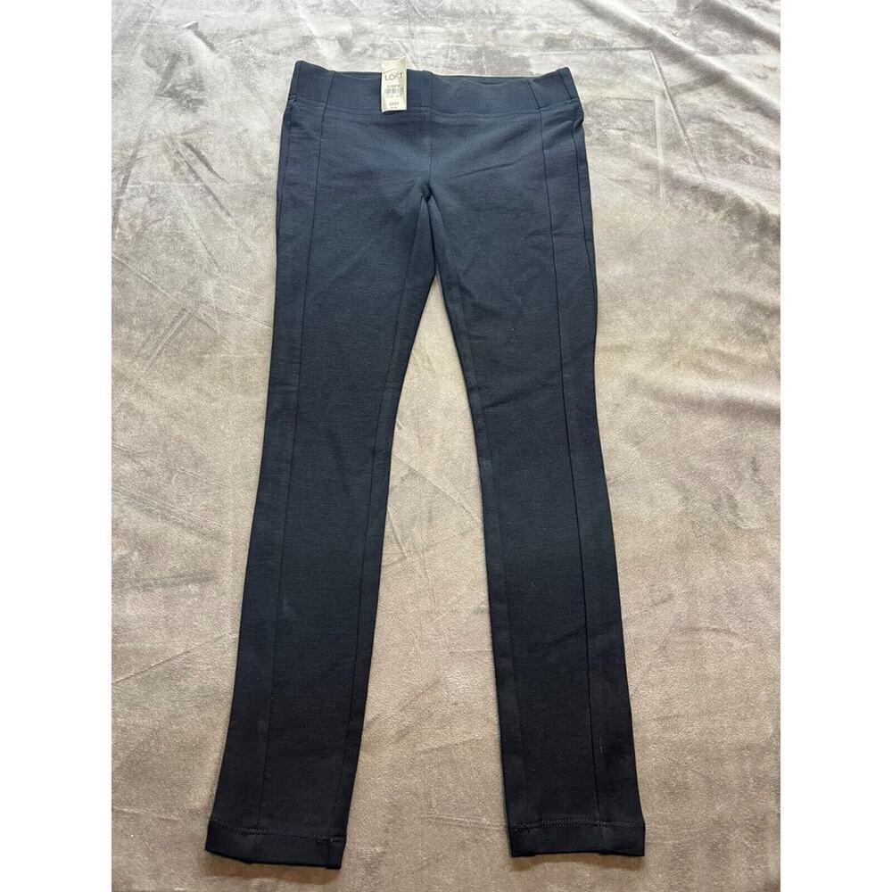 NWT Ann Taylor Loft Women's Jeggings Size XXSP Black petites